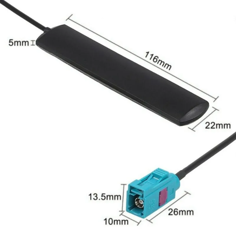 Auto Stereo Radio Signal Antenne Auto WiFi GSM 3G Antenne FAKRA Fit Für BMW NBT EVO Carplay Apps Nachrüstung antenne – Detail 2