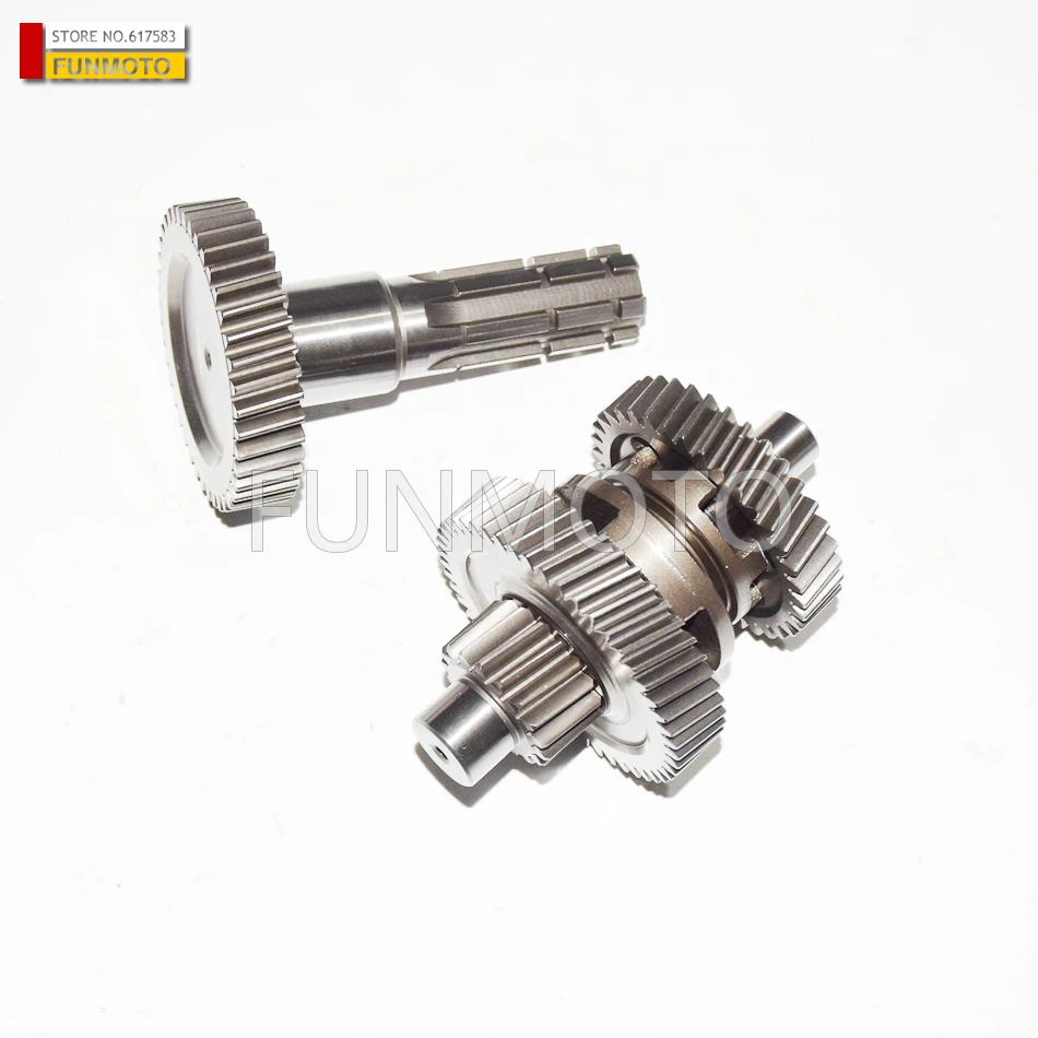 Forward and Reverse Gear and Output Shaft Fit for Hammerhead 150 Gokart DUNE BUGGY/GTS150