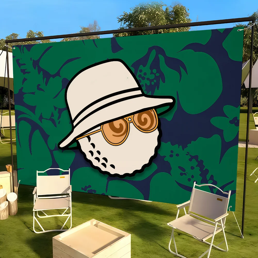 Cool N-Malbon G-Golf flag Decorative Banners Suitable For Outdoor Camping Family Parties And Garden Walls Gift