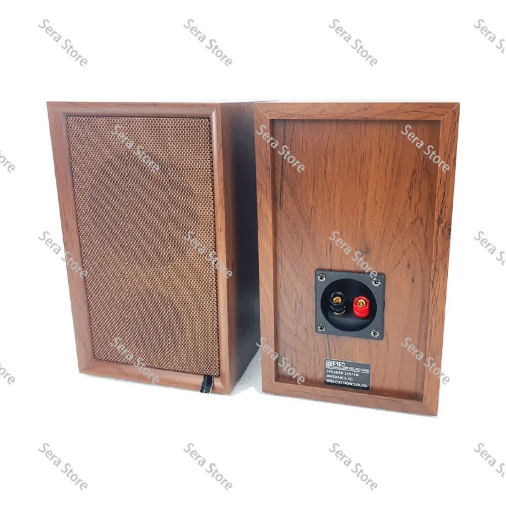 10W-50W 4 Ohm, 90dB British Retro Four-inch Passive Speaker/bookshelf Box, Front Surround Amplifier Speaker, XLR Input
