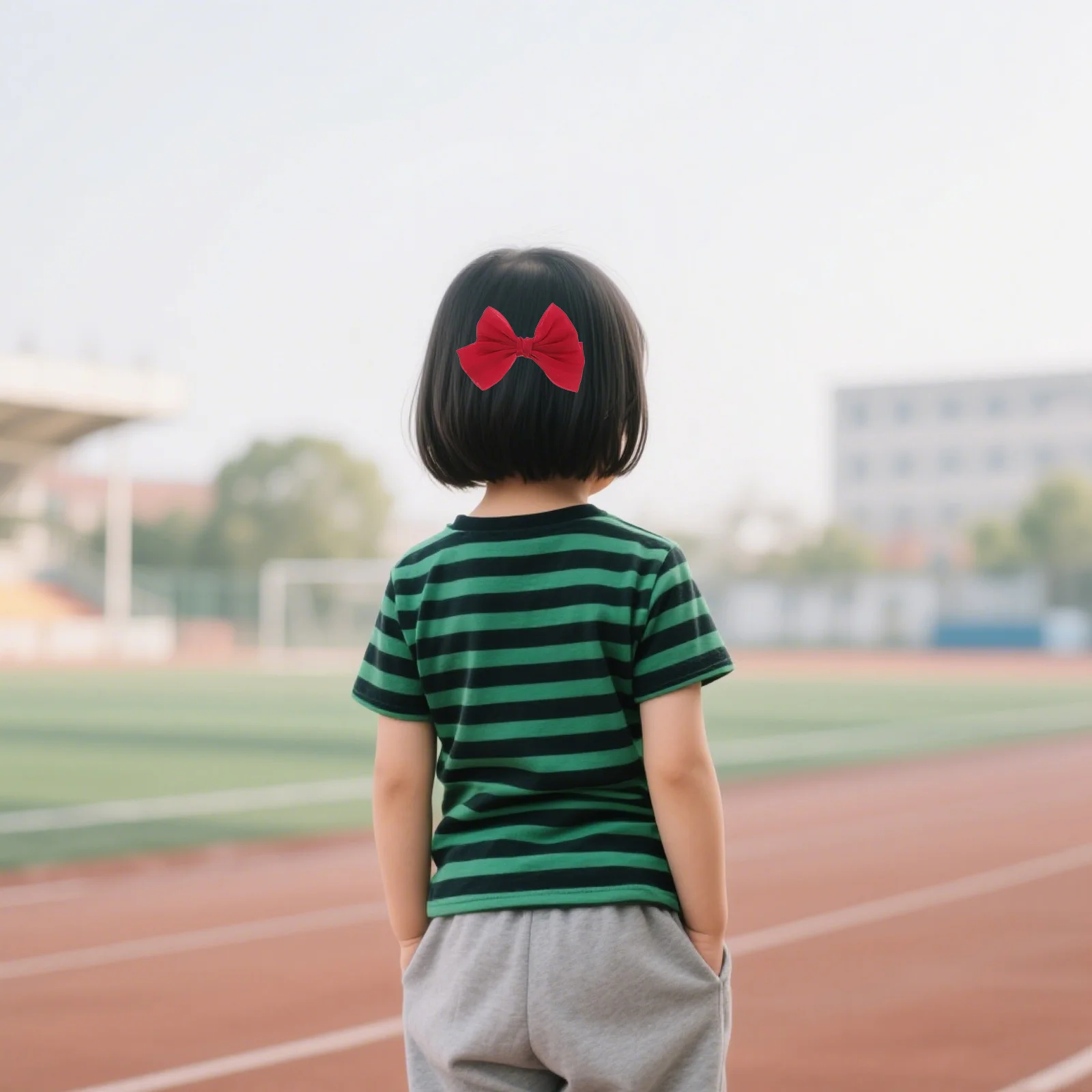 6 قطع من مشابك الشعر المصنوعة من الحرير الناعم على شكل فيونكة للارتداء اليومي وإكسسوارات الشعر للحفلات