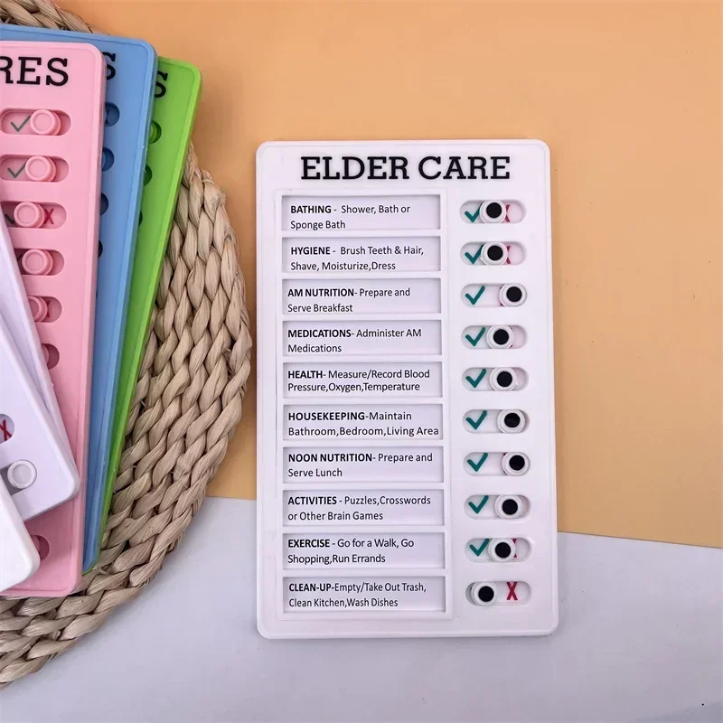 Reutilizável My Chores Checklist Memo Board para RV, Parede de Casa, Escola, Sala de Aula, Cartão de Autoajuda, Cartão Multiuso