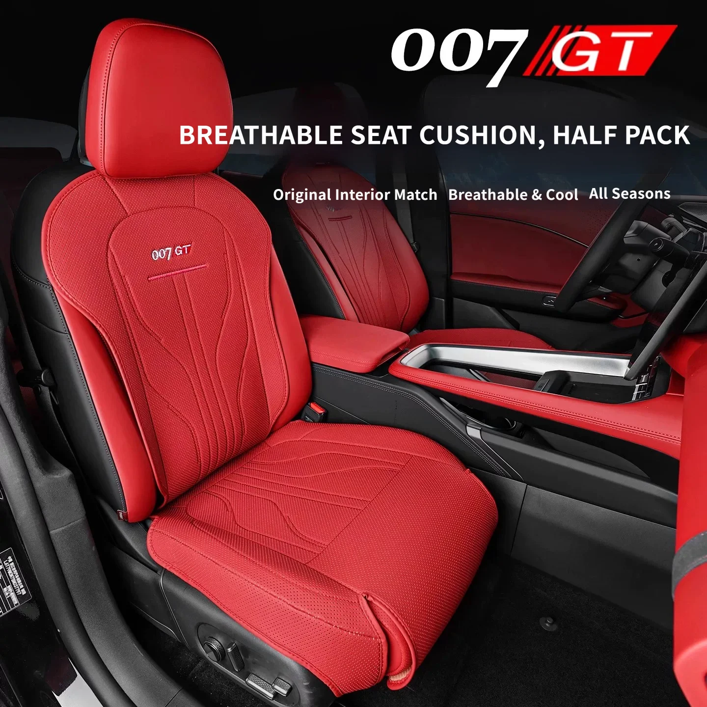 For Zeekr 7GT 007GT 2025 2026 Complete Set of Breathable All-Season Protective Seat Covers Car Interior Accessories