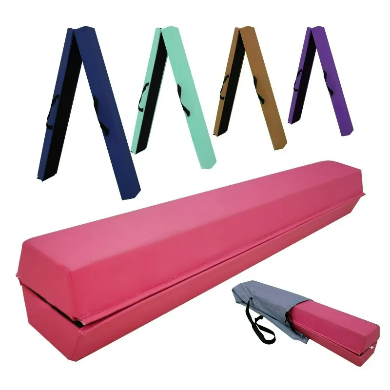 

2026 New High-quality Thickened Folding Balance Beam, Unisex Portable Storage, Indoor Gymnastics Training