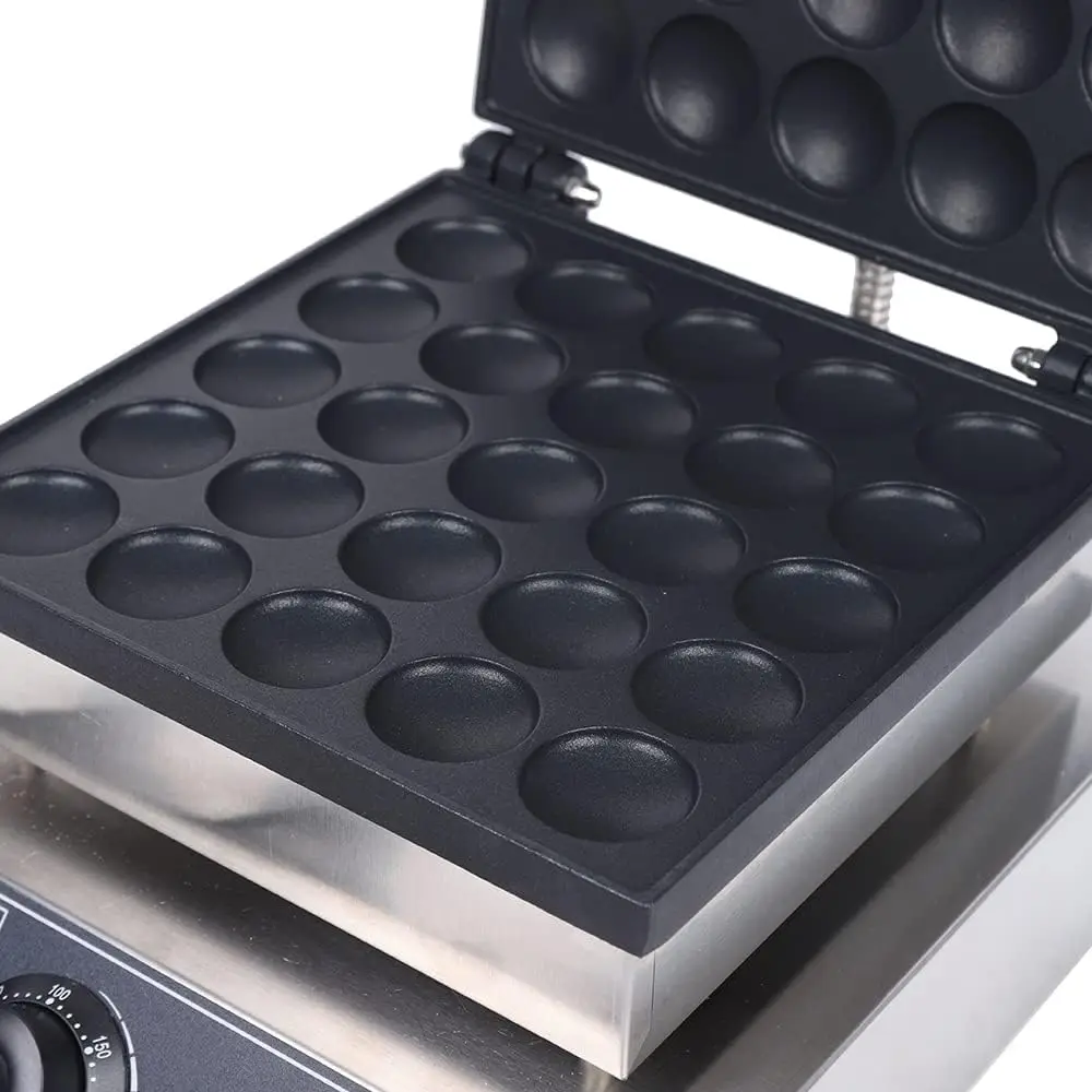 25 قطعة صانعة الفطائر الهولندية الصغيرة، آلة خبز الوافل غير اللاصقة، صانع المافن الصغير للمطاعم المنزلية والمقاهي والمخابز، 1850