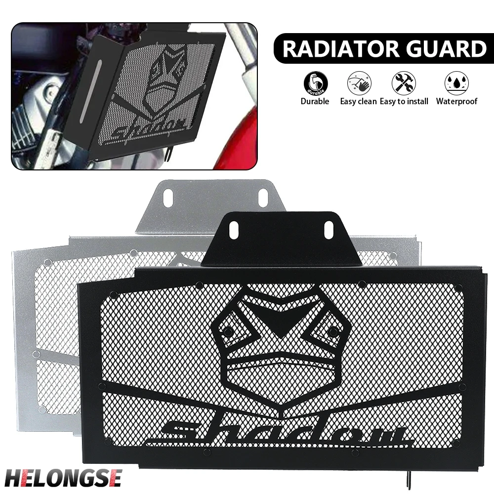 

Motorcycle Radiator Grille Guard Protector Cover Water Tank For Honda VT 125 Shadow VT125 shadow 1999-2007 2006 2005 2004 2003