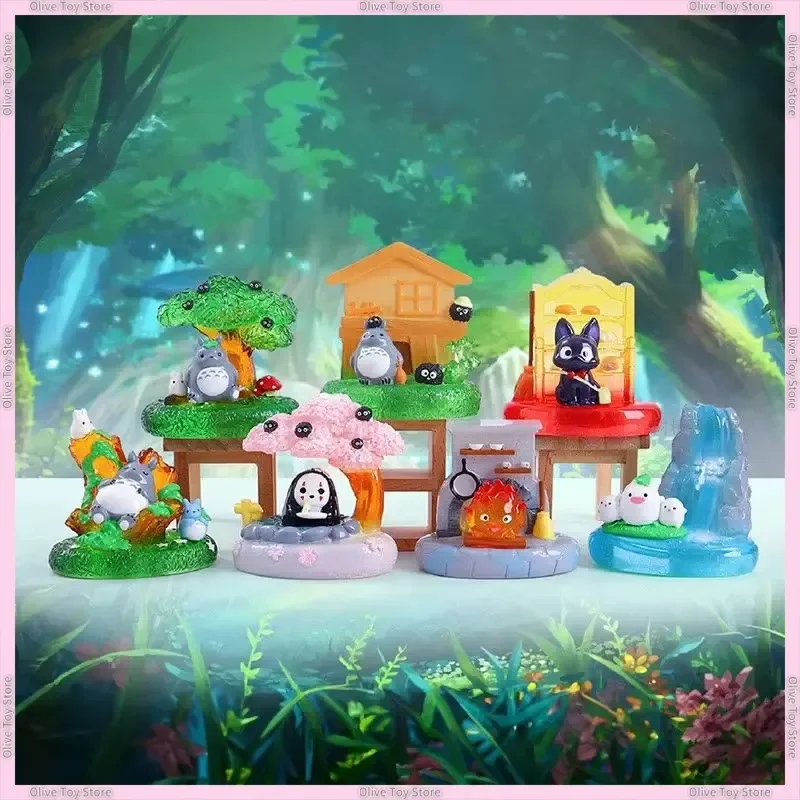 

Тоторо Слепая Коробка Аниме Фигурка Хаяо Миядзаки Ветер Эльф Светящийся Ночник Таинственная Коробка Декор Подарок На День Рождения Коллекционная Детская Игрушка