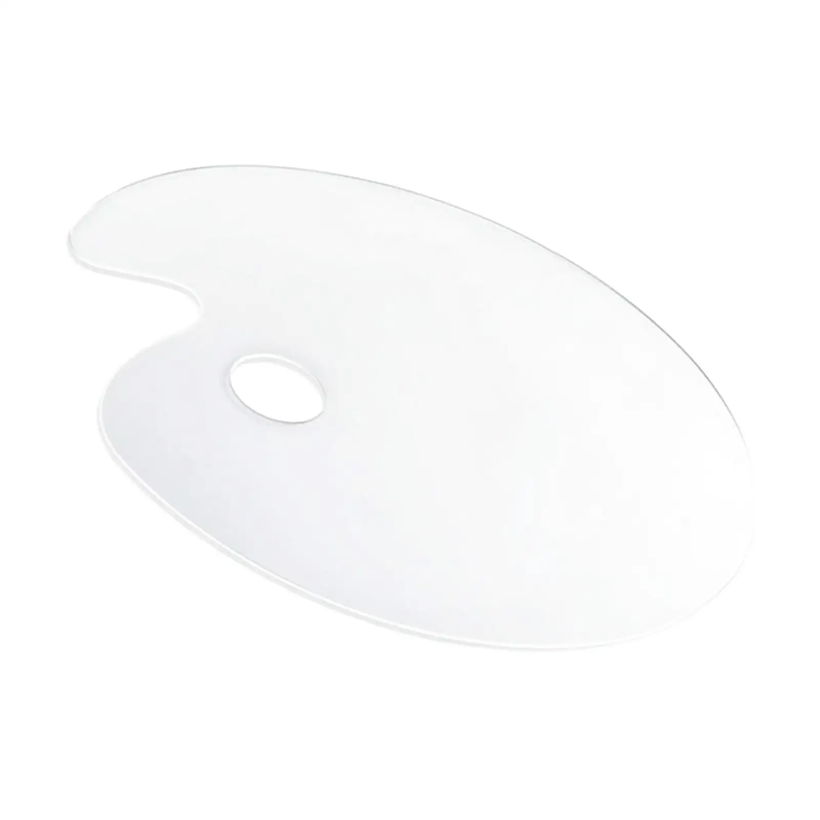 لوحة مكياج أكريليك شفافة، صينية خلط محمولة، أداة تجميل احترافية لفناني مكياج مستحضرات التجميل #2