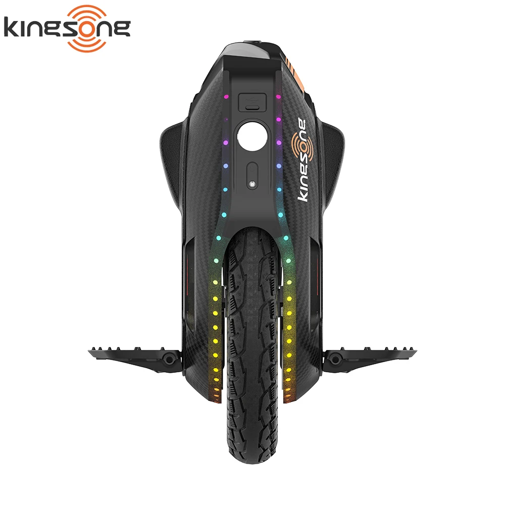 EU-Lager Kingsong 16X Pro 84V 1554Wh Akku 2200W Motor 60Km/h Höchstgeschwindigkeit 16*3-Zoll-Reifen 160Km Reichweite KS 16X Pro mit Wabenpedalen – Detail 6