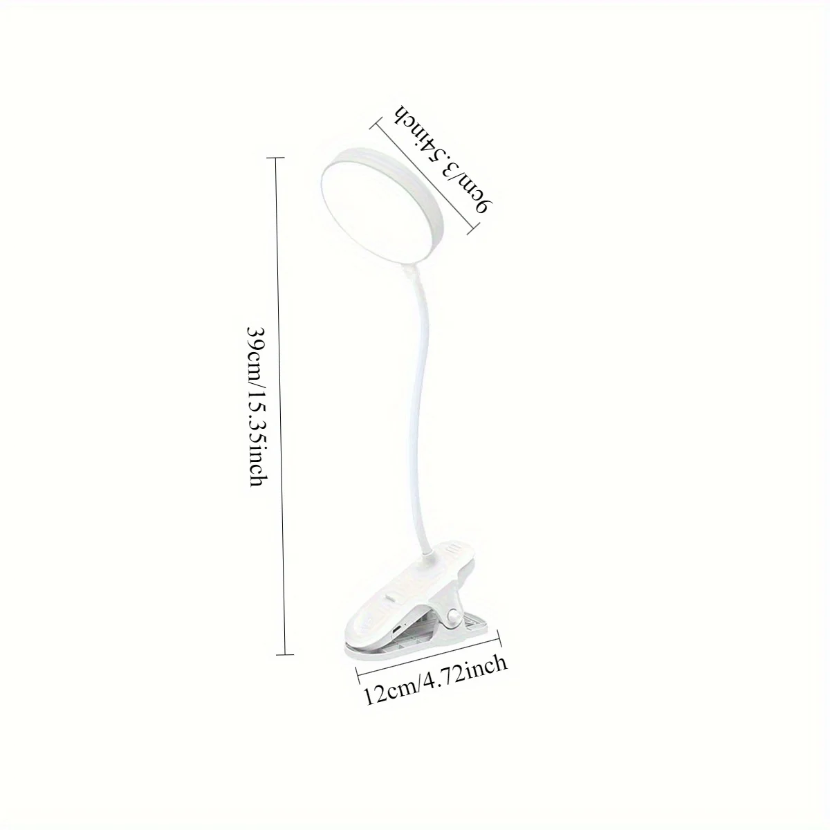 Led Desk Lamp with Clamp, Architect Desk Lamp for Home Office with Atmosphere Lighting, Three lighting modes