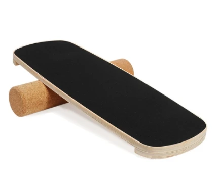 Build Core Stability Balance Board Trainer Wooden Exercise Wobble Board for Skateboard Hockey Snowboard Surf Training