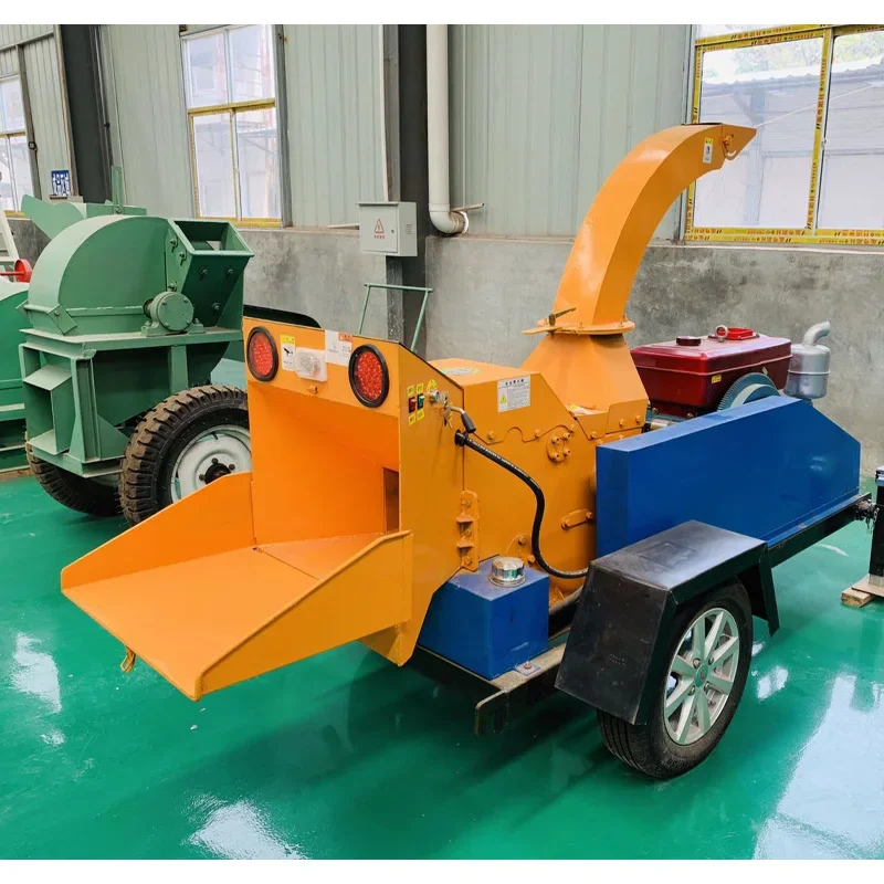 

【Hot】Multifunctional Wood Crusher Sawdust Making Timber Log Wood Shredder Branch Grain Crusher Machine