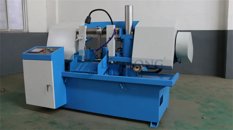 CE ISO cheap horizontal metal sawing machinery GBS4232 High quality Metal cutting bandsaw H beam steel rod cutting