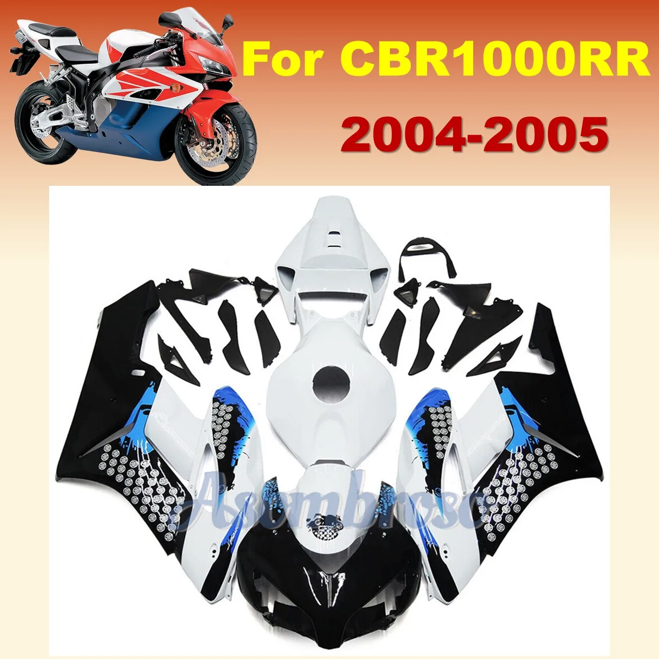 Full Fairing Kit for CBR1000RR 2004 2005 CBR 1000RR 04 05 Customized Motorcycle Fairings | Limited Editions