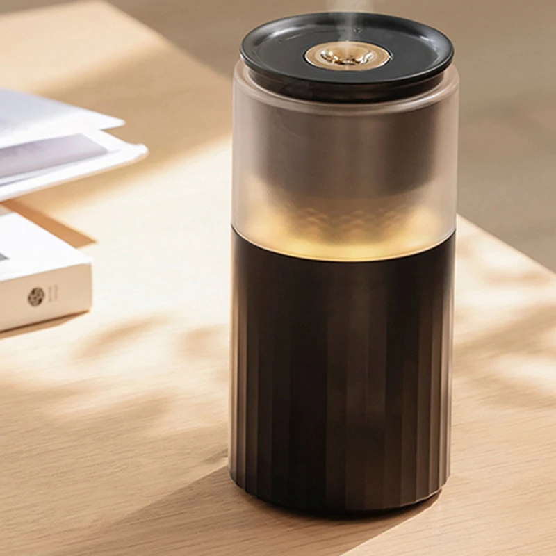 Pelembap Udara untuk Penggunaan Di Rumah Kamar Tidur Kecil Mini Air Desktop Hitam