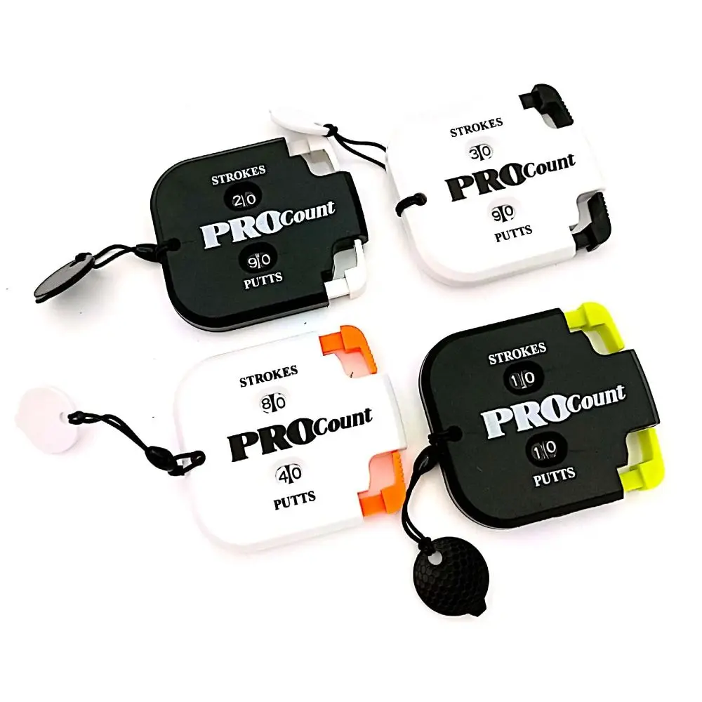 

With Keyring Golf Training Aids Golf Count With Keychain Stroke Putt Score Counter Two Digits Scoring Keeper Golf Shot Count