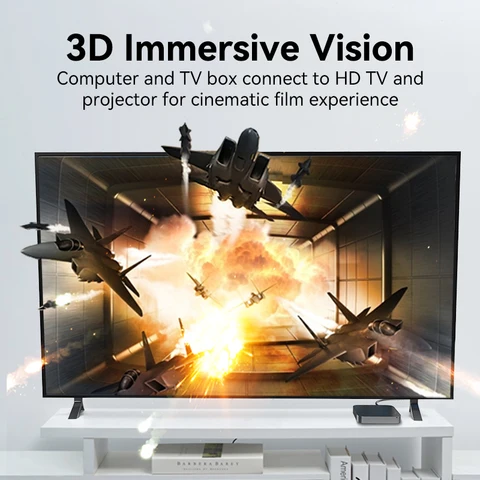 HDMI-кабель Vention 2.1, 8K, поддержка 3D, 48 Гбит/с — изображение продукта