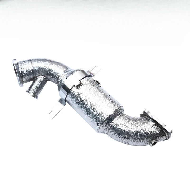 High quality Downpipe hot sellin For Alfa Romeo Giulia euro 6 EURO VI 304 Stainless Steel Performance Catless Exhaust System