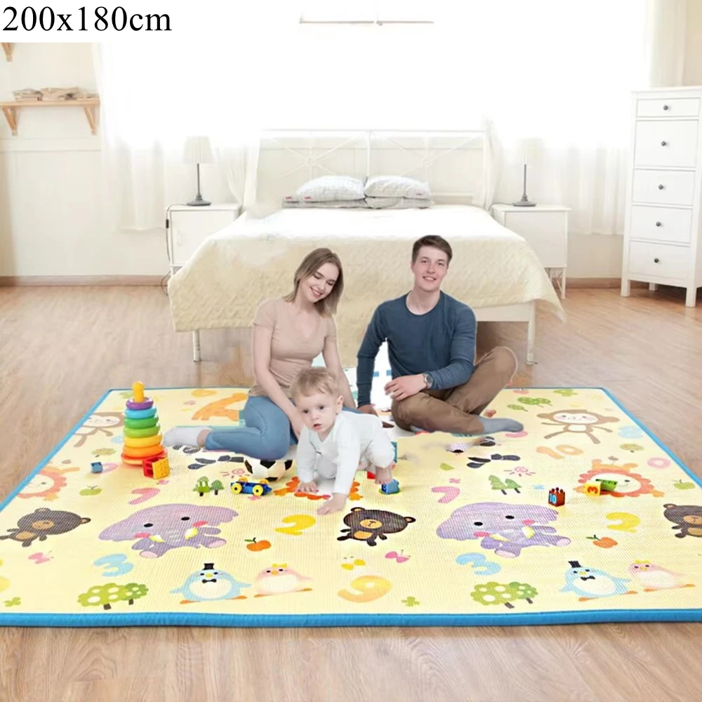 

Double Sided Pattern Thicken Baby Crawling Play Mats Folding Mat Carpet Play Mat for Children's Safety Rug Gift 2025 New Style