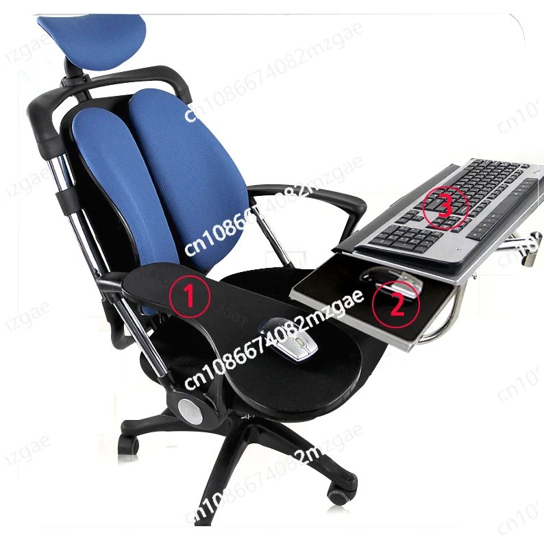 Lifting Rotating Chair Computer Chair Lazy Multifunctional Laptop Holder Keyboard Mouse Holder