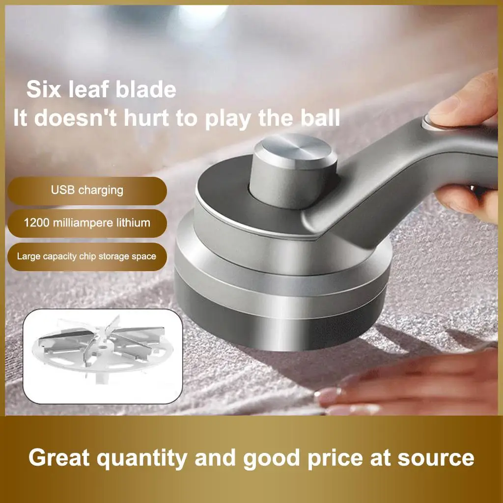 Alat cukur kain, penghilang serat listrik dapat diisi ulang dengan kabel pengisian daya USB &