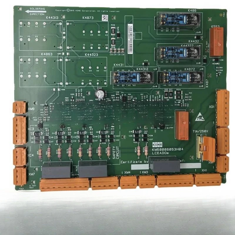 Le parti sono adatte per il circuito di sicurezza dell'ascensore KONE Scheda ADO di seconda generazione KM50006053H04 KM50006052G01