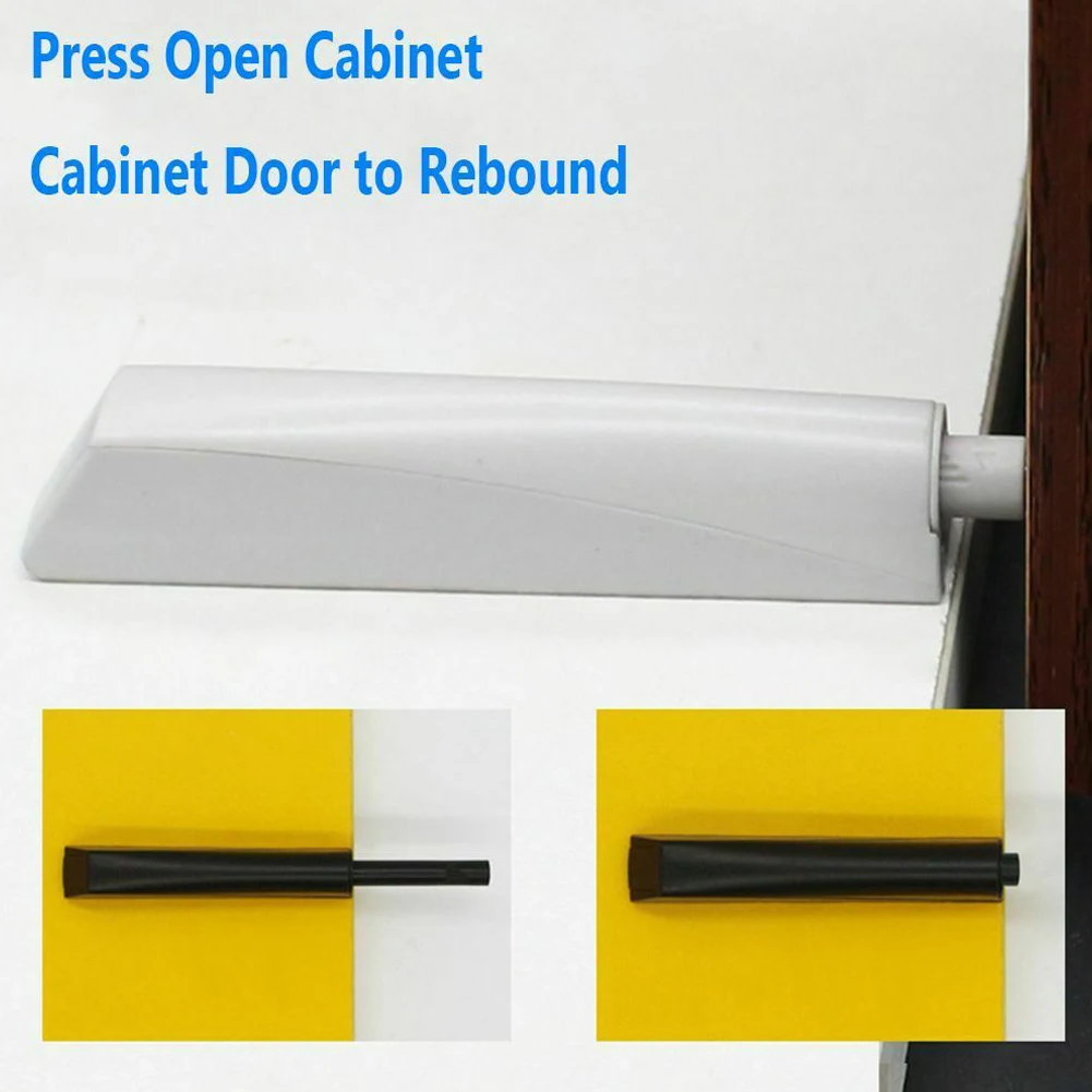 Damper Buffers Cabinet Closet Door Bouncer No Handle Strong Magnetic Cabinet Door Magnetic Suction Push Door Bumper Bouncer