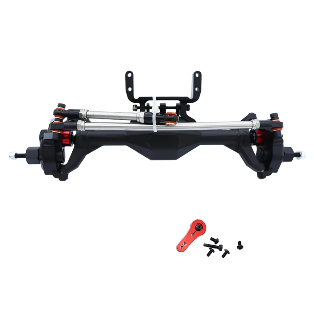1pieces Aluminum Alloy 1/10 Front Axle For SCX10 RC Car Part RC Car Accessories Replacement Parts RC Upgrade Part