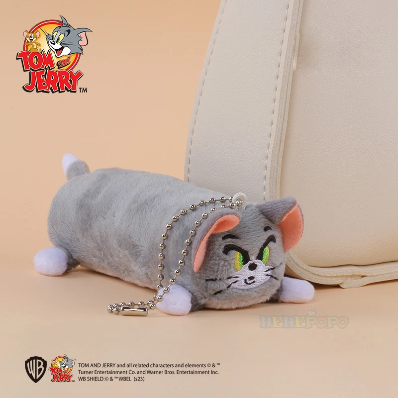 Tom and Jerry Plush Toy Morphing Tom Cat Plush Pendant Cartoon Doll Keychain Doll Cute Funny Long Hanging Ornaments - Image 4