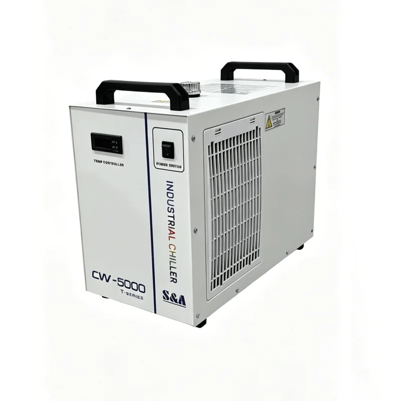 CW5000 CW5200 CW6000 S&A 1500W 3000W 6000W Air Cooled Water Cooling System For Laser Industrial Water Chiller