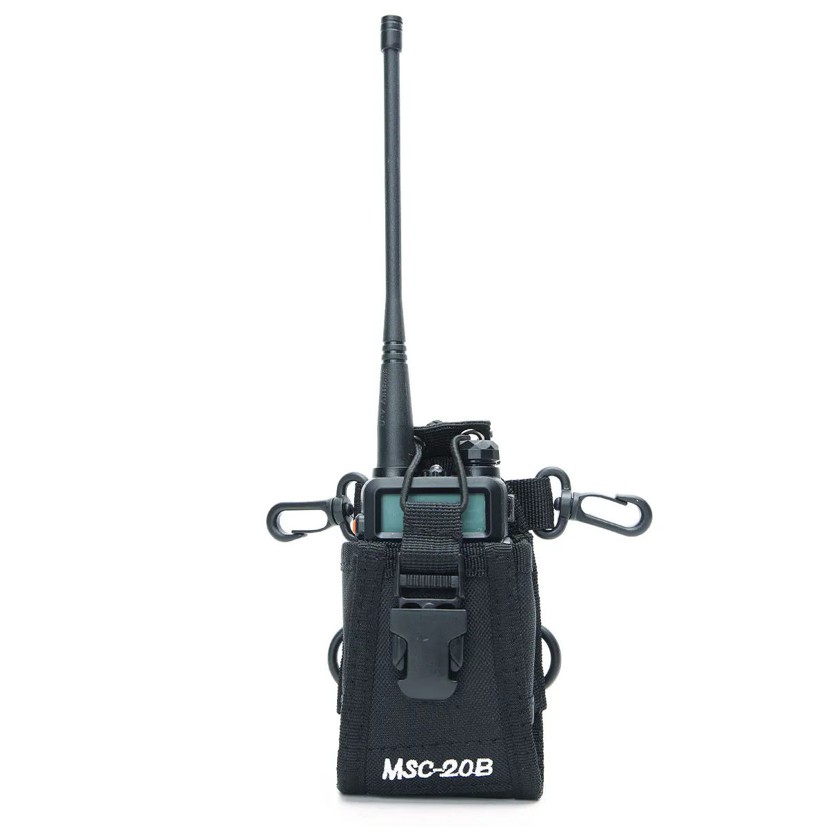 2PCS Abbree MSC-20B di Nylon Multi-funzionale Portatile Radio Cassa Del Supporto della Custodia per Armi per BaoFeng UV-5R UV-82 BF-888S Walkie Talkie