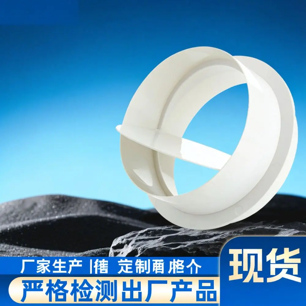 For For Lvxi ABS Duct Check Valve Ventilation Backflow Preventer Bathroom Exhaust Fan Kitchen Hood Air Stopper Flap Tool
