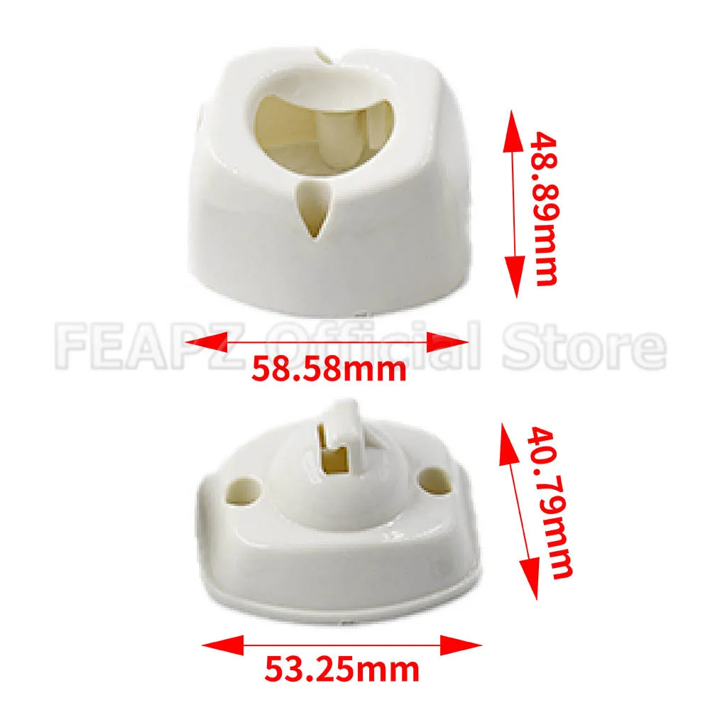 Door Retainer Catch For Coachman and Elddis Caravan or Motorhome CDR1 White Plastic