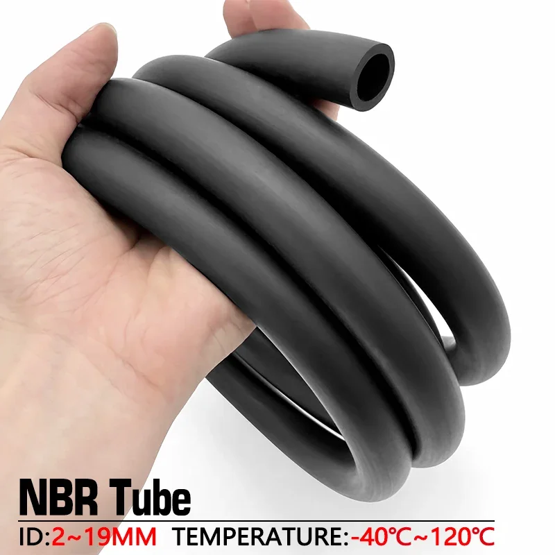 ID 2 4 6 8 10 -25mm Fuel Line NBR Rubber Hose Oil Resistant Length 50cm 1M 2M 3M Anti-Ageing Fuel Tube for Automotive