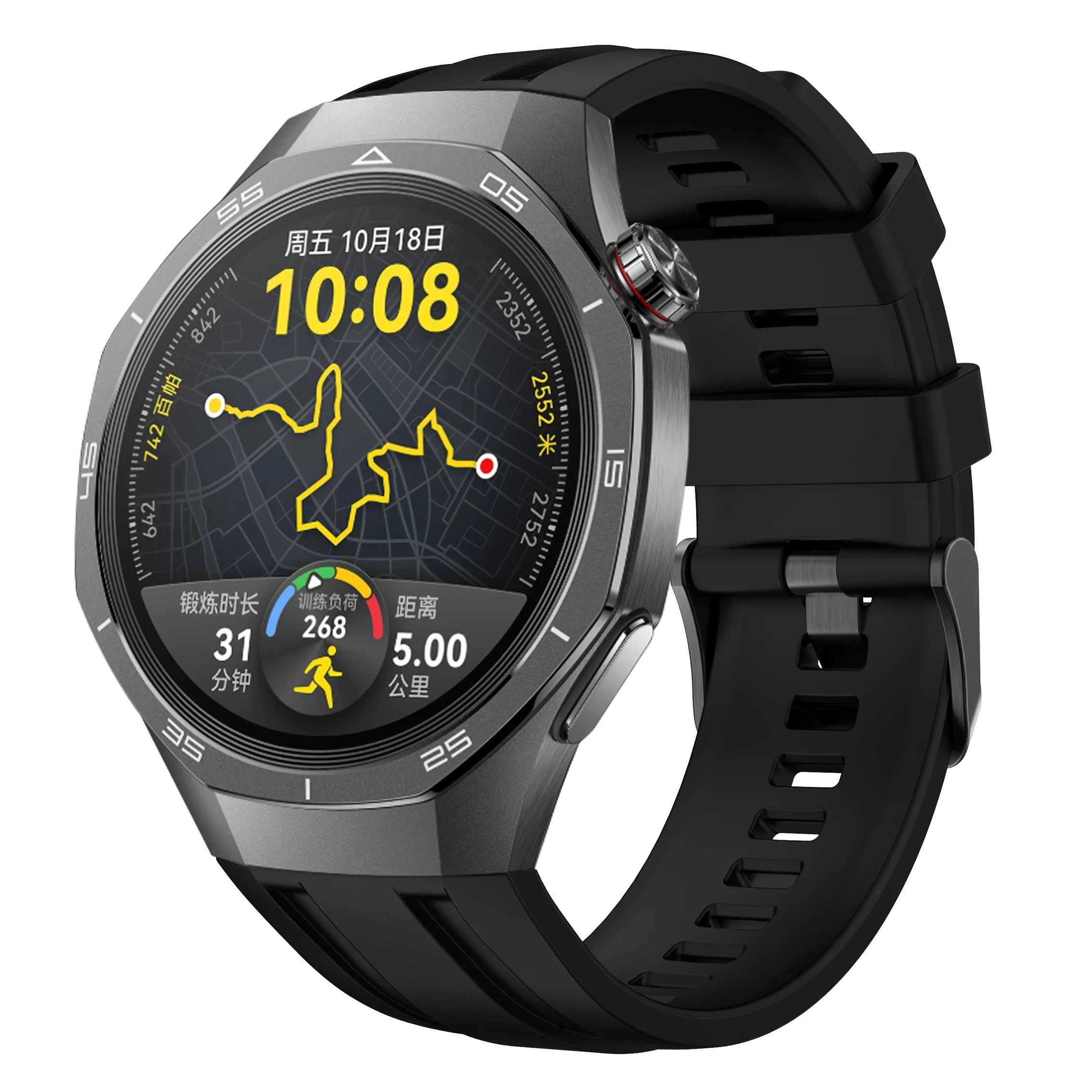 Ремешок без зазоров для Huawei Watch GT5pro 46 мм, полностью подходит, мягкий силиконовый браслет Materal для Huawei GT5PRO 46 мм, полное покрытие/бесшовный