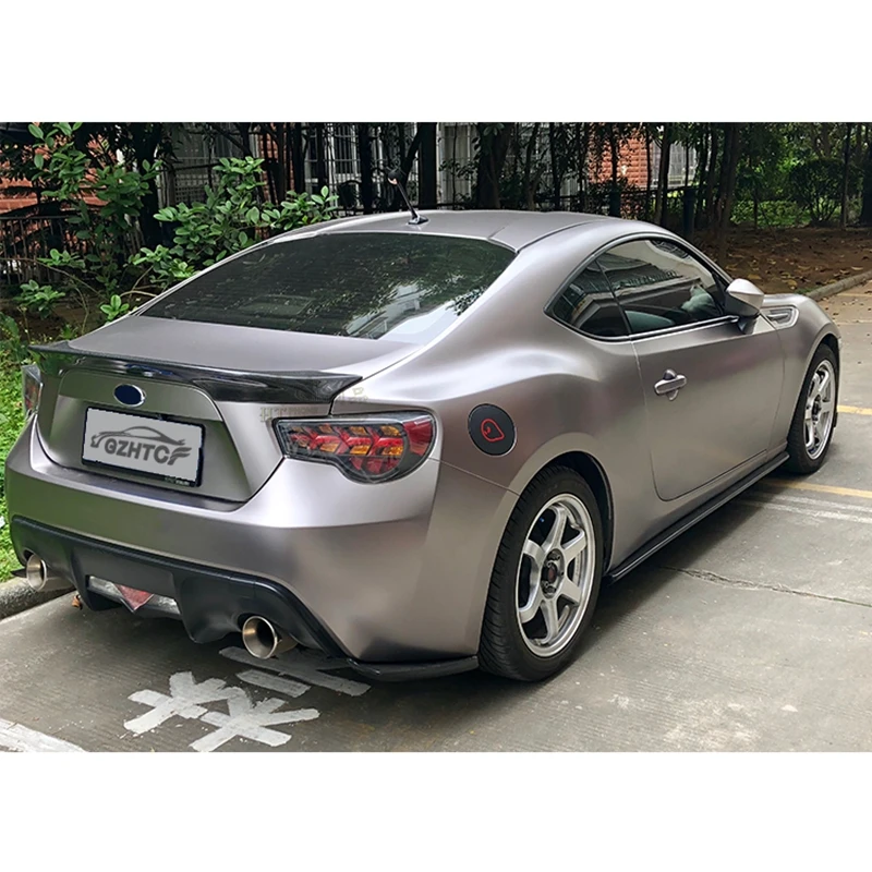 

For Toyota GT86 Subaru BRZ 2012-2015 Carbon Fiber / FRP Spoiler Rear Trunk Lip Trunk Cover