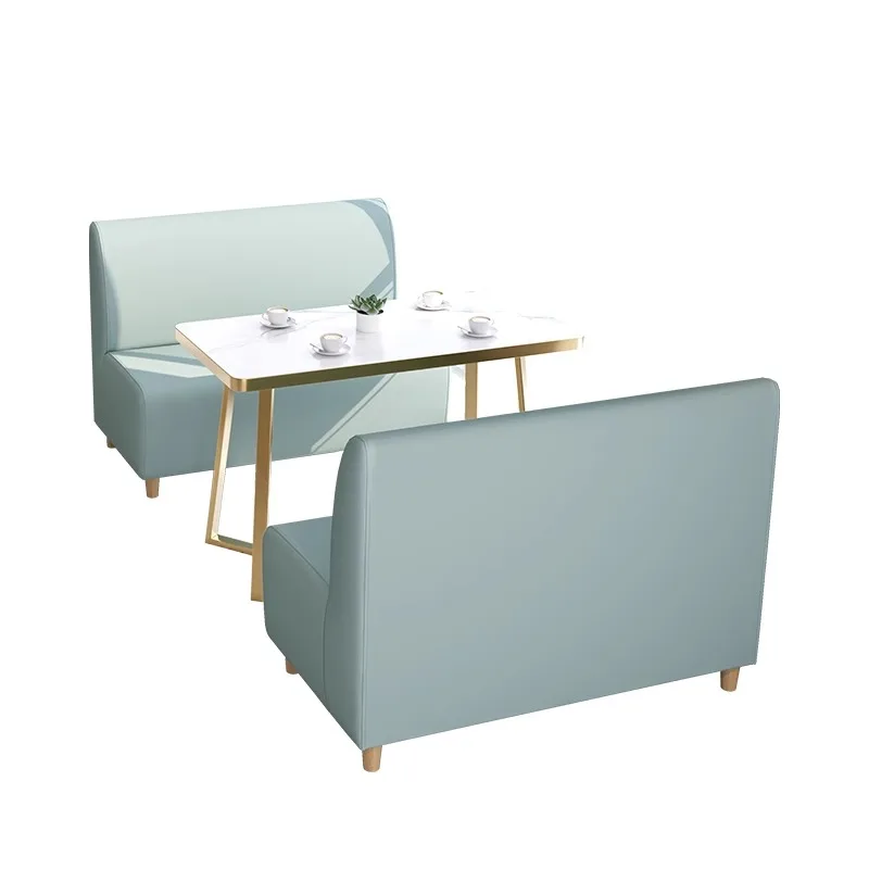 

Internet celebrity milk tea shop sofa cake dessert hamburger cafe catering commercial card seat light luxury leisure