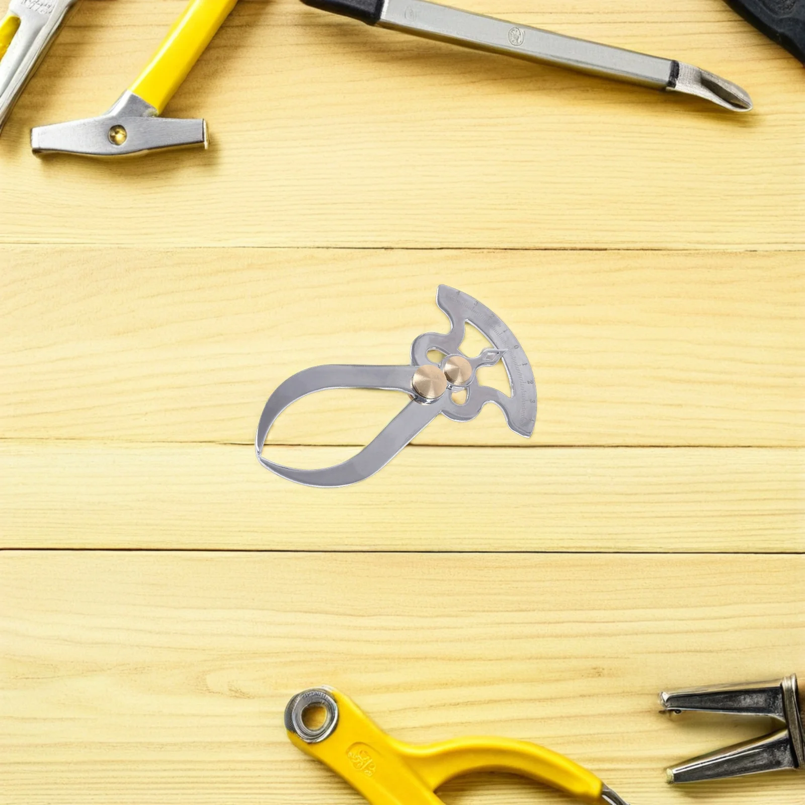 

Stainless Steel Outside Calipers Jewelry Measure Tool Waterproof Rustproof Gauge For Woodworking Inside Id Dividers Measuring