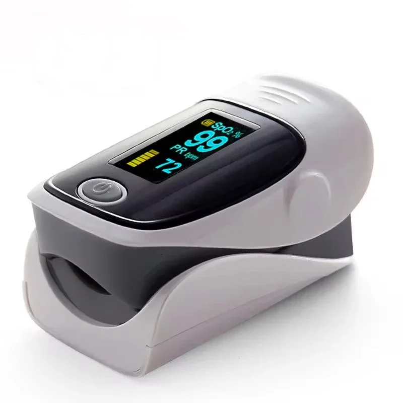 OLED Blood Oxygen Saturation Finger Pulse Oximeter Heart Rate Monitor Oxymeters Medical With Respiratory Digital Oximeter