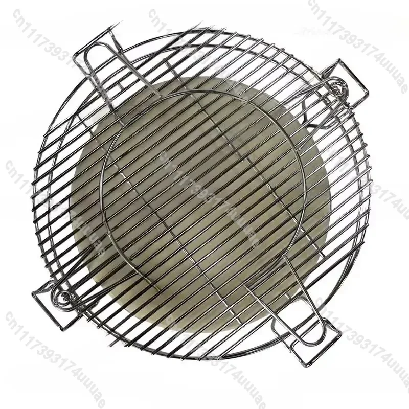 Divide and Conquer Cooking Rack for 16 Inch Round Kamado Grill High Quality BBQ Accessories Heat Deflector Grate System