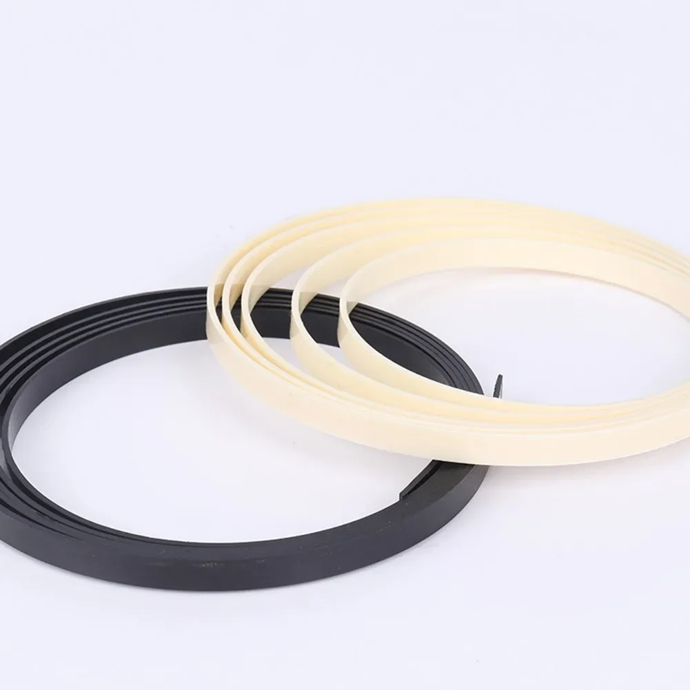 1Pc ABS Guitar Making Edging Strip Plastic Binding Edging Edging Edging Inlay Is Suitable For Guitar Bass Ukulele Accessories