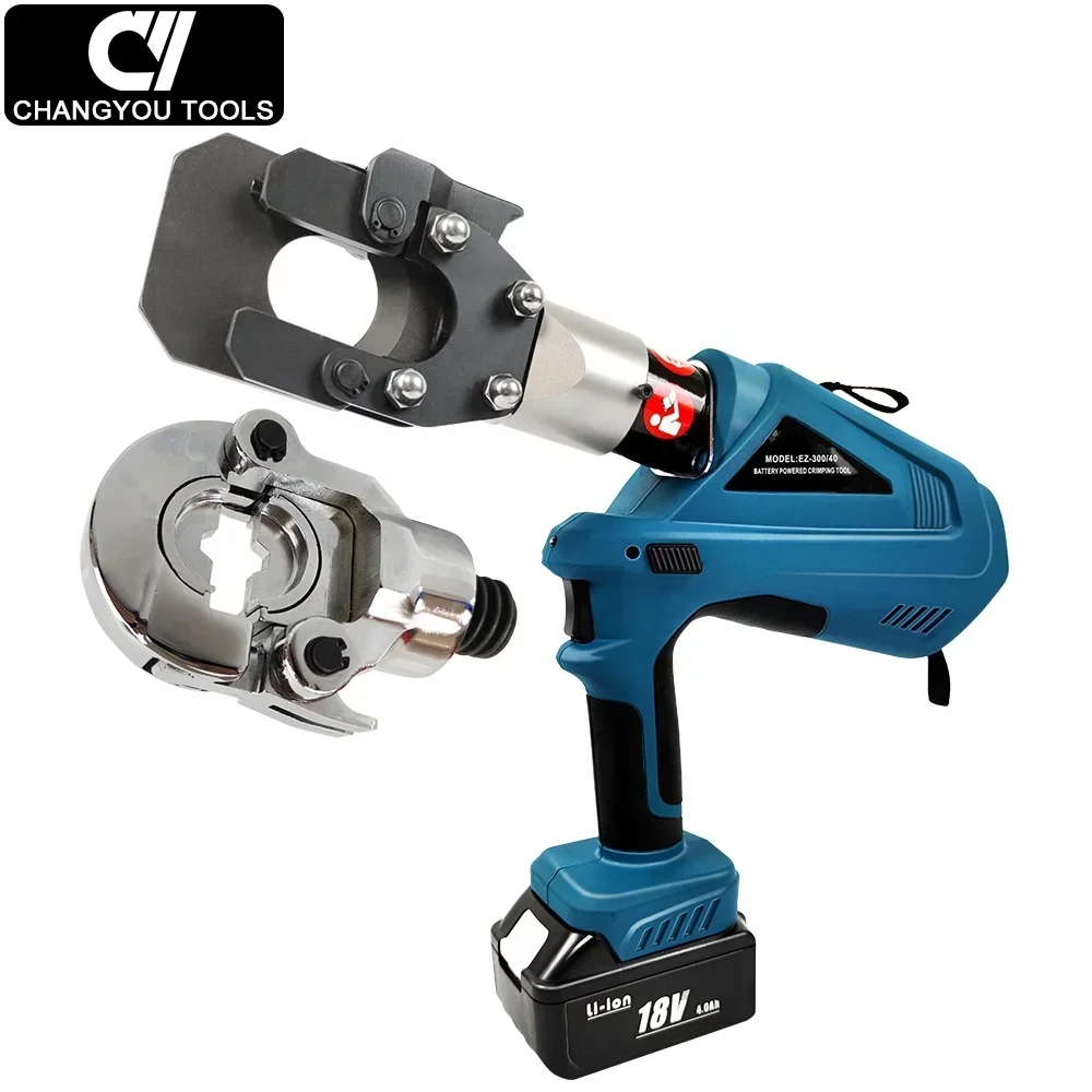 

EZ-300/40 Cutting Crimping 2 in 1 Battery Electric Powered Hydraulic Tool 40mm cable cutter