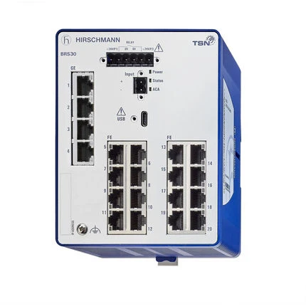 

RS30/RS20/RS40 Hirschmann Industrial Ethernet Switch for Power System and Industrial Production Essential Electrical Equipment