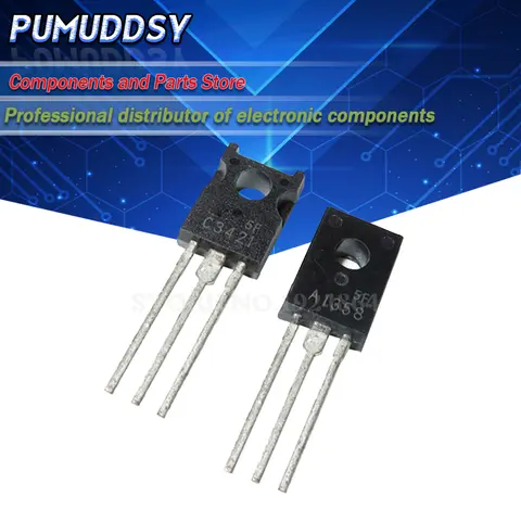 10 Pièces 2SA1358 2SC3421 (5 Pièces A1358 + 5 Pièces C3421 ) 2SA1358-Y 2SC3421-Y TO-126