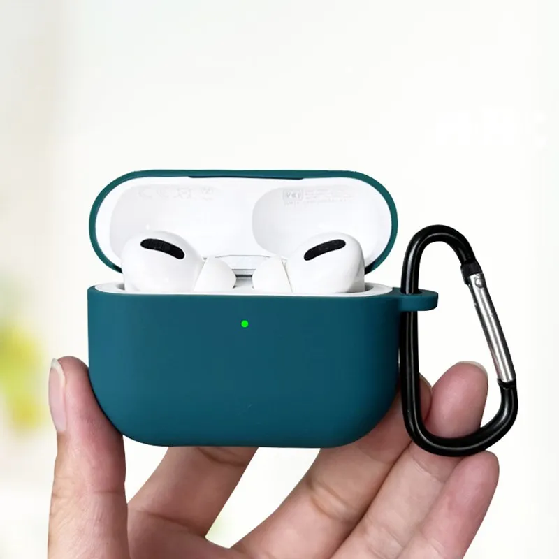 Для AirPods Pro 2 Чехол Силиконовые Мягкие airpods 2da generacion Front светодиодный Видимый airpod pro 2022 протектор для AirPods Pro 2 Чехол