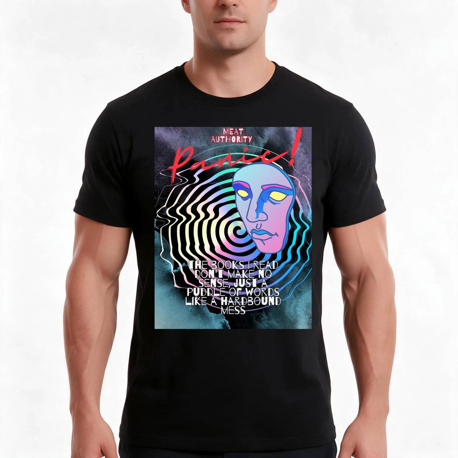 Meat Authority Band Tee T-Shirt Summer Casual Cotton Tee, Unisex Men Women