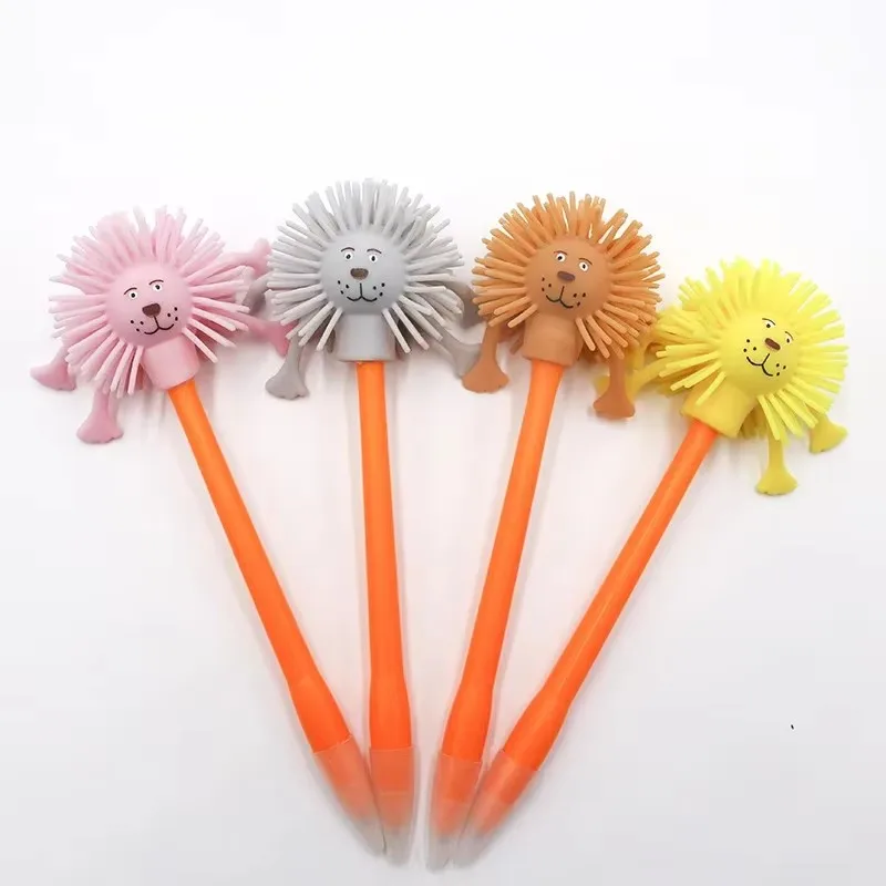 Marionnettes d'animaux en caoutchouc, nouveauté, poupées à doigts extensibles, décompression, jouet amusant, jeux de fête pour enfants, cadeau de vacances, 4 pièces