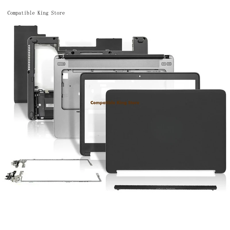 L+For HP ProBook 640 G1 645 G1 LCD Back Cover Palmrest Bottom Case Cover Shell