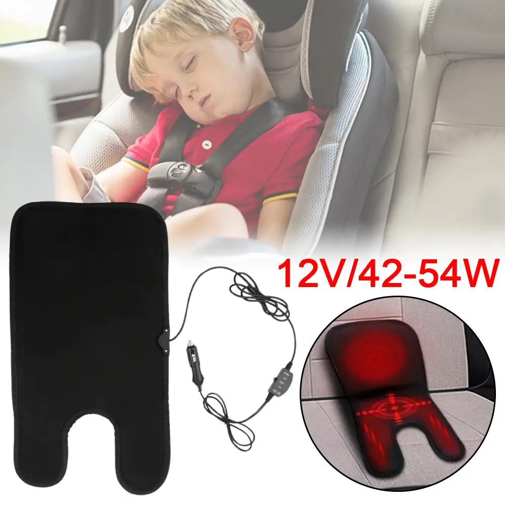 Universal Baby Winter Warm Car Heated Cover Pad Safety Heating Cushion For Car Back For A-stroller R7c7