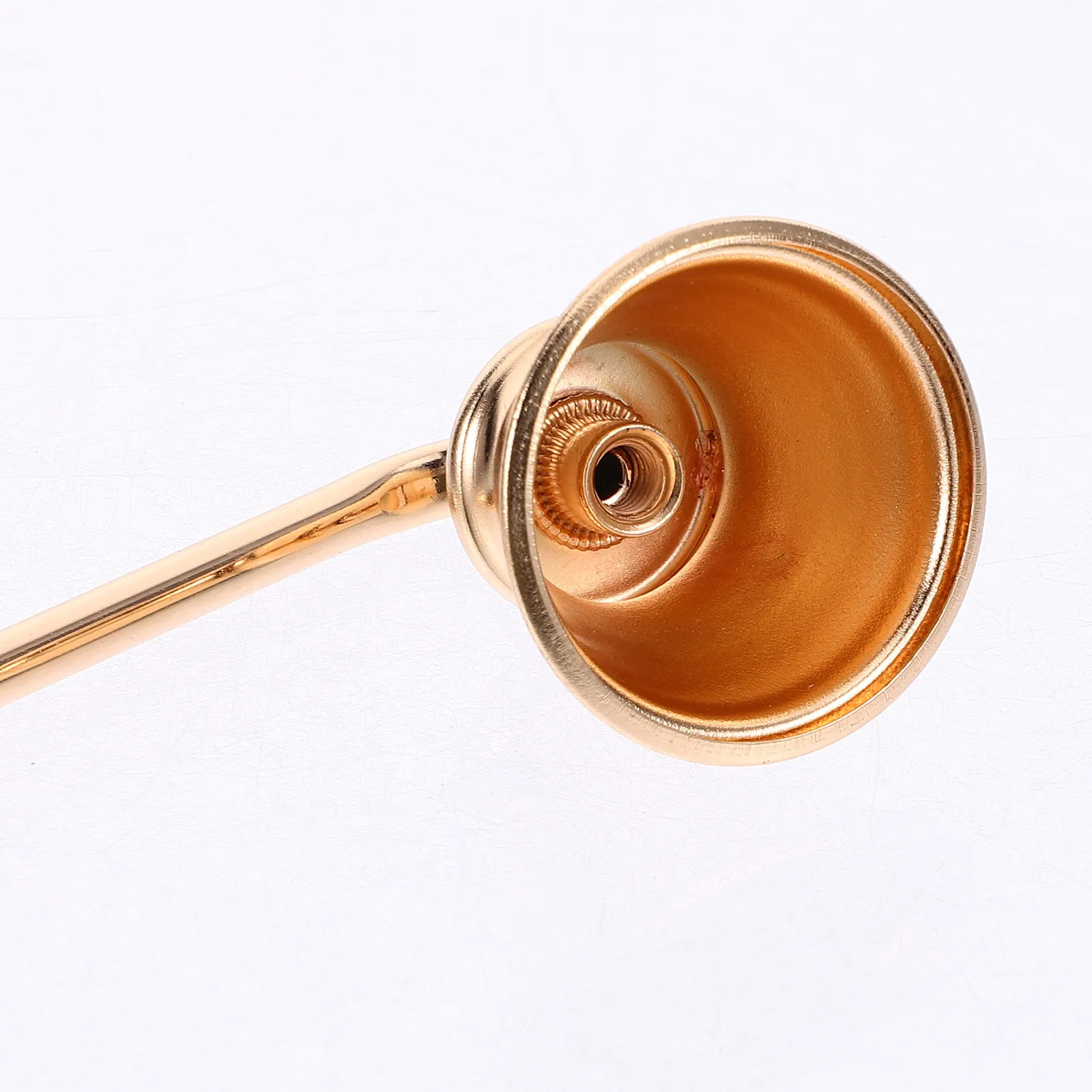 Snuffer Covers Metal Long Handle Lightweight Elegant Shine Finish Prevents Splatter Protects Wick Ideal Lover Gift